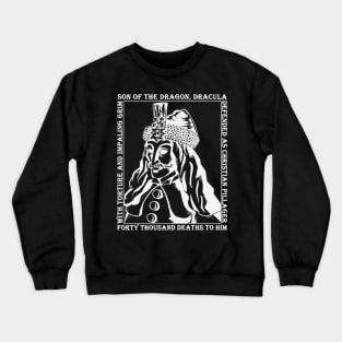 Vlad the Impaler, Dracula Crewneck Sweatshirt